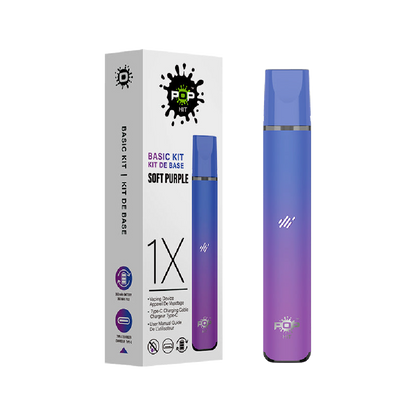 Pop-Hit-Vaping-Rechargeable-Device-Nicotine-Inhale-Sale-Price-Purple