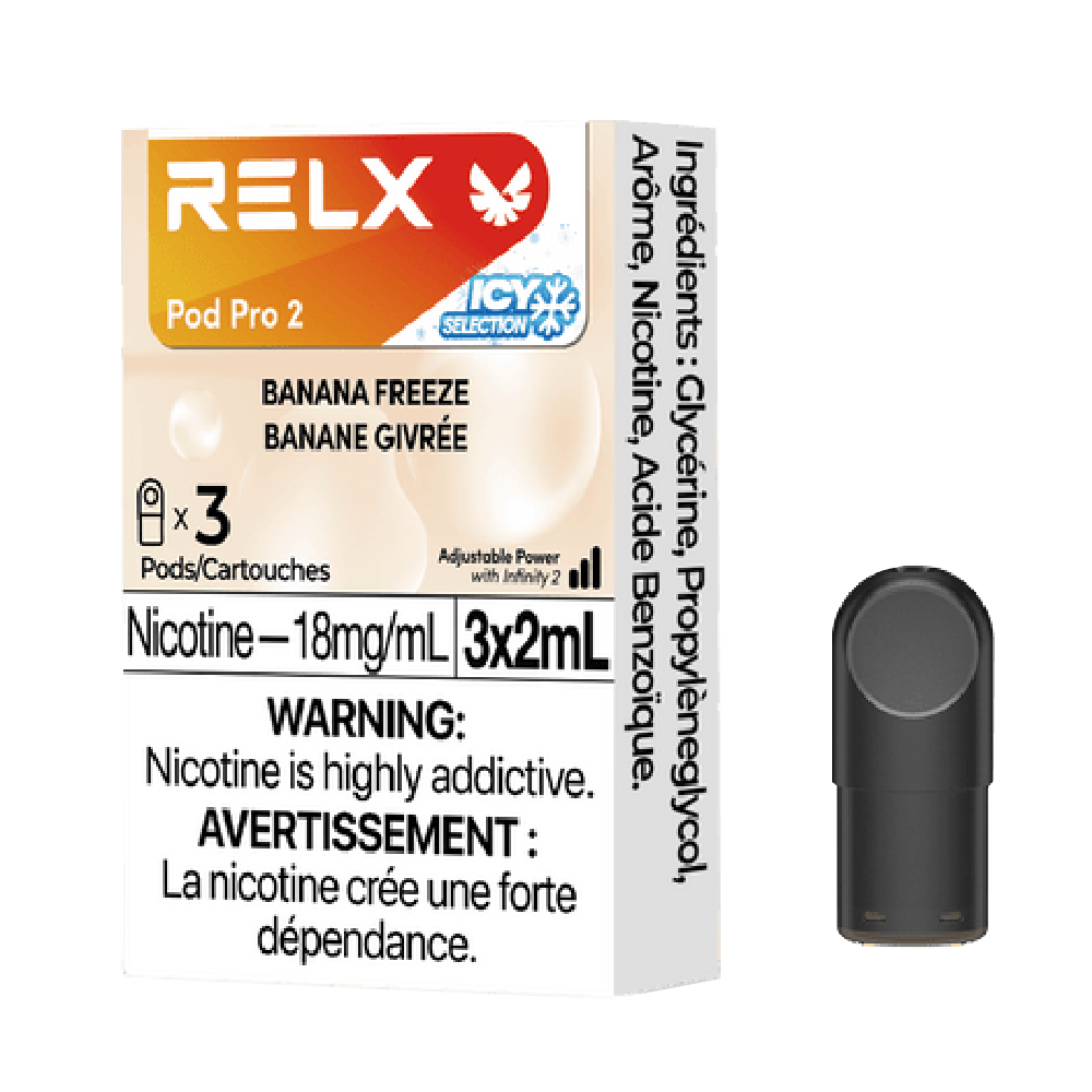 RELX-Pro-2-Disposable-Vape-Eliquid-Pod-Banana-Freeze