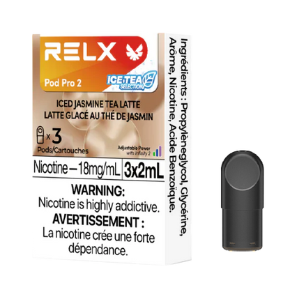 RELX-Pro-2-Disposable-Vape-Eliquid-Pod-iced-jasmine-tea-latte