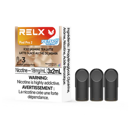 RELX-Pro-2-Disposable-Vape-Eliquid-Pod-iced-jasmine-tea-latte