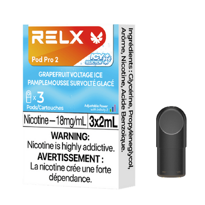 RELX-Pro-2-Disposable-Vape-Pod-Free-shipping-Grapefruit-Voltage-Ice