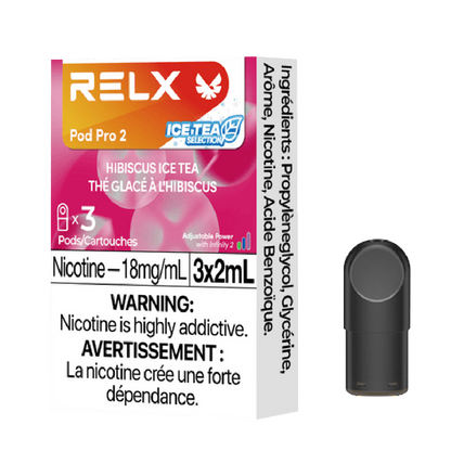 RELX-Pro-2-Disposable-Vape-Pod-Free-shipping-Hibiscus-Ice-Tea