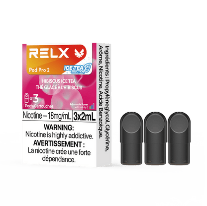 RELX-Pro-2-Disposable-Vape-Pod-Free-shipping-Hibiscus-Ice-Tea