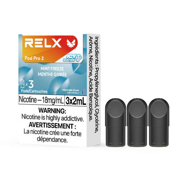RELX-Pro-2-Mint-Freeze-Disposable-Vape-Nicotine-Pod