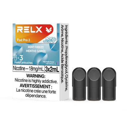 RELX-Pro-2-Mint-Freeze-Disposable-Vape-Nicotine-Pod