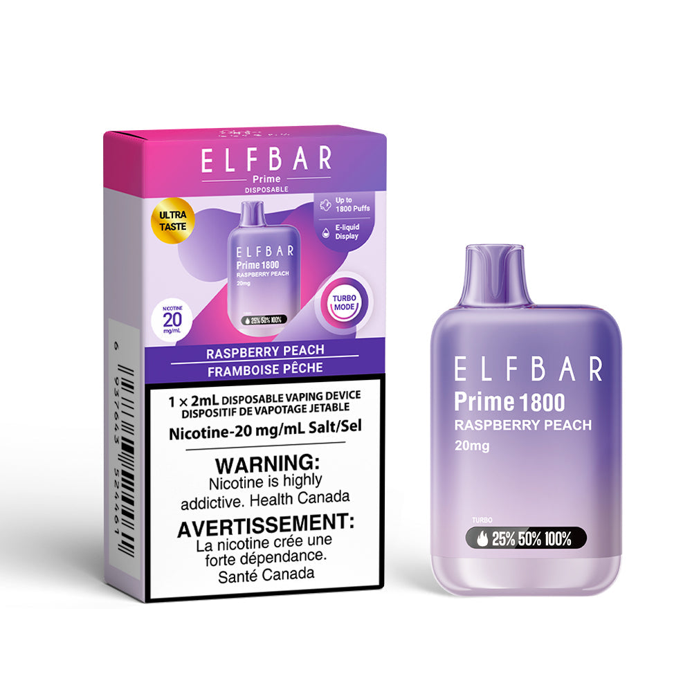 ELFBAR Prime - Raspberry Peach