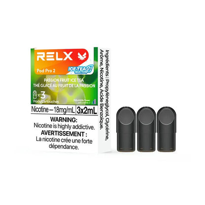 RELX-Pro-2-Disposable-Vape-Eliquid-Pod-Passion-fruit-ice-Tea