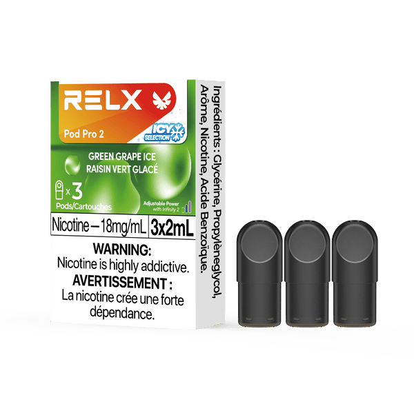 RELX Pod Pro 2 - Green Grape Ice
