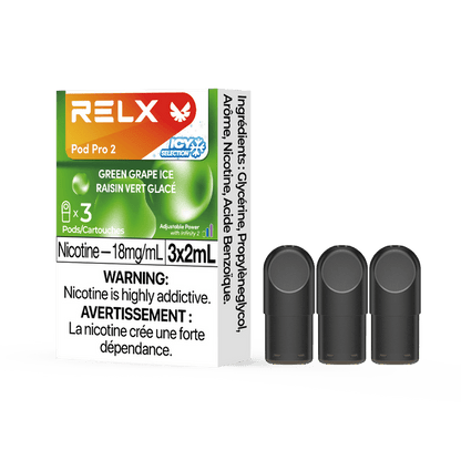 RELX Pod Pro 2 - Green Grape Ice