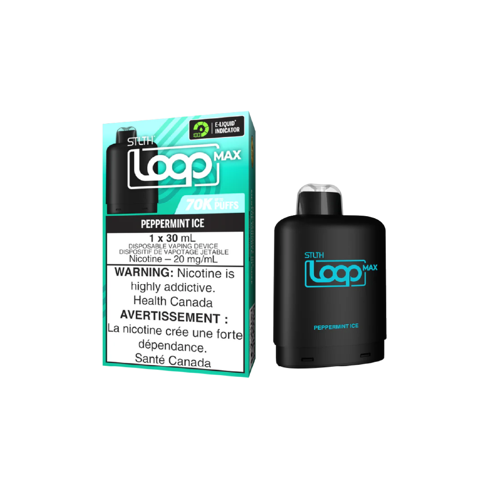 STLTH-LOOP-MAX-70000-STLTH-Peppermint-Ice-Flavour-Pod-Sale-