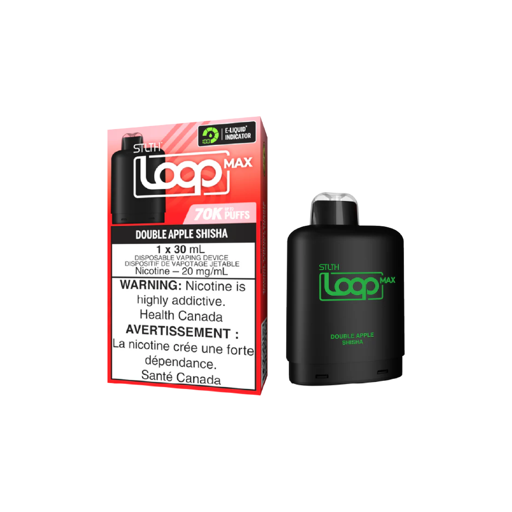 STLTH-LOOP-MAX-Disposable-Vape-Pod-Eliquid-Double-Apple-Shisha