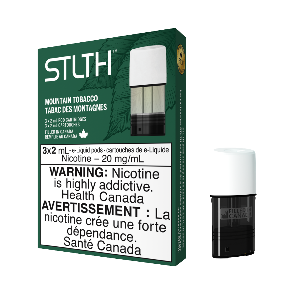 STLTH-Original-Disposable-Vape-Eliquid-Pod-Mountain-Tobacco