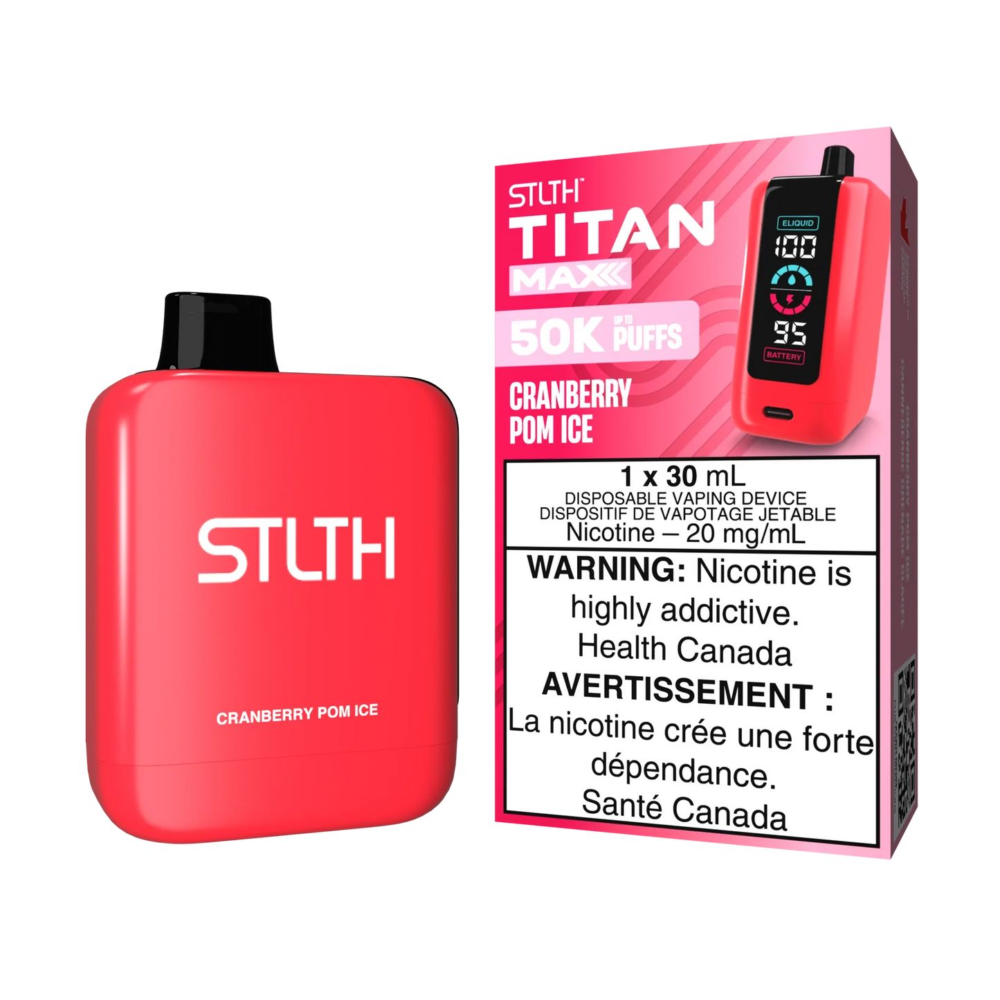 STLTH-Titan-Max-50K-Puffs-Cranberry-Pom-Ice-Disposable-Vape-