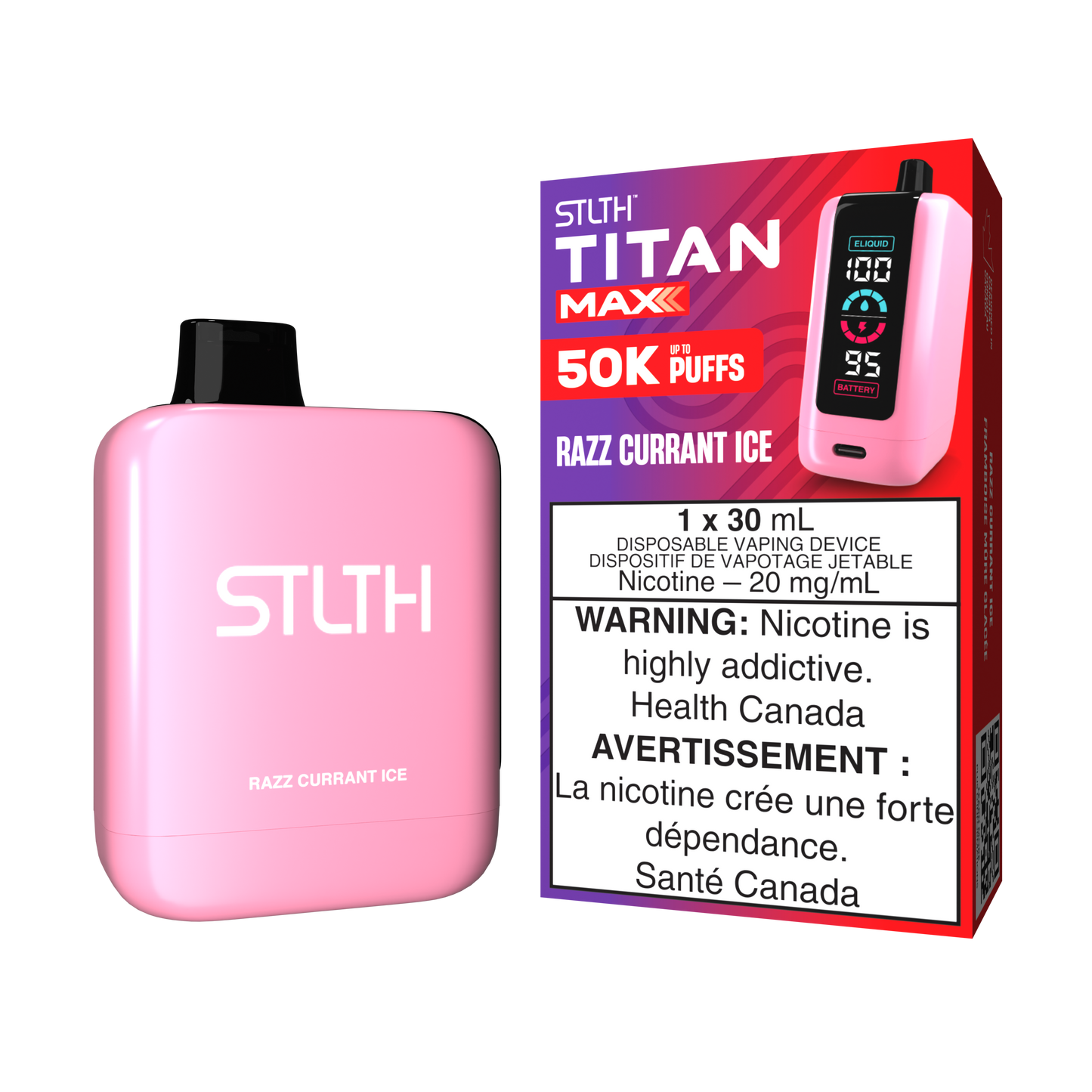 STLTH-Titan-Max-50K-Puffs-Disposable-Vape-Eliquid-Razz-Currant-Ice-