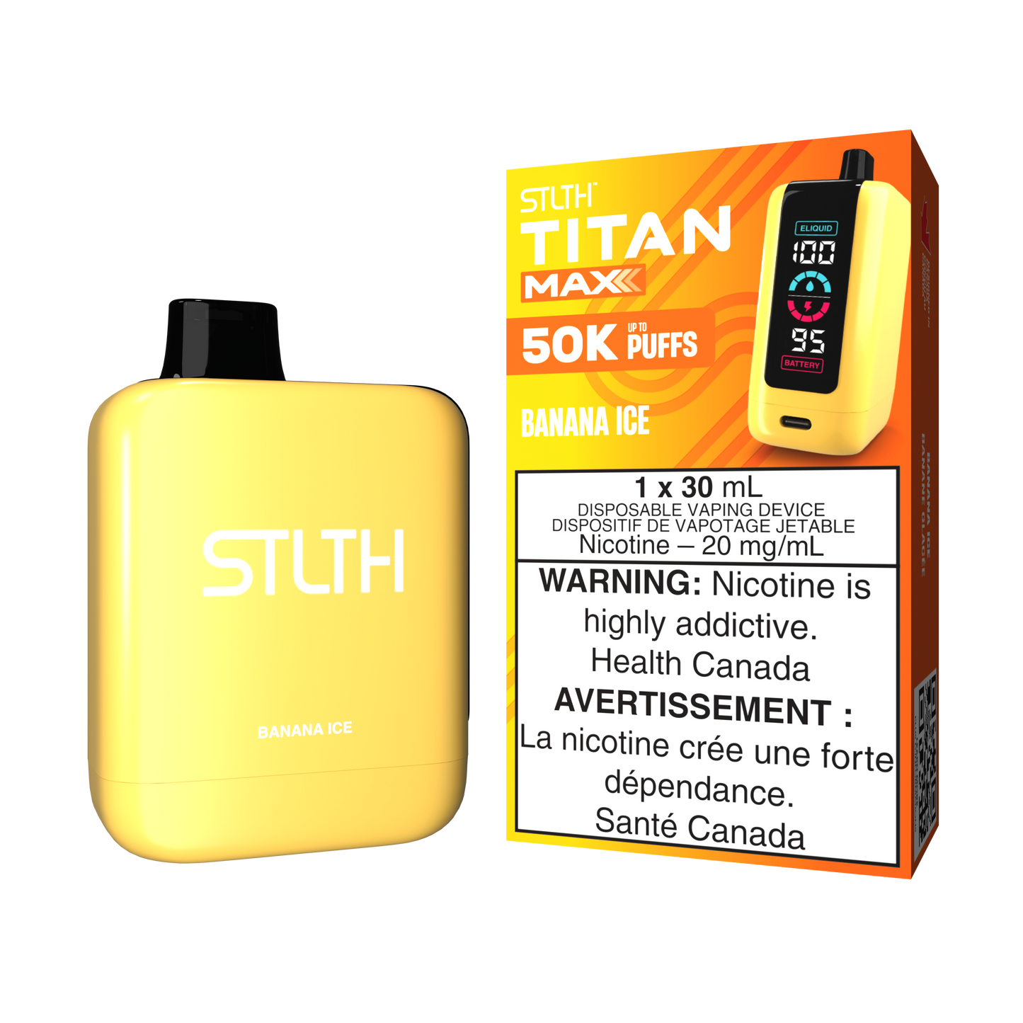 STLTH-Titan-Max-50K-Puffs-Disposable-Vape-Free-shipping-Banana-Ice-2