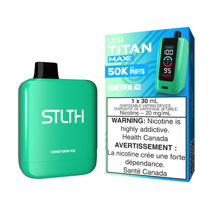STLTH-Titan-Max-50K-Puffs-Disposable-Vape-Free-shipping-Honeydew-Ice-
