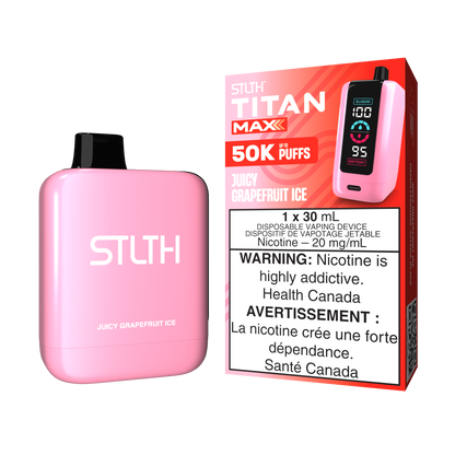 STLTH-Titan-Max-50K-Puffs-Disposable-Vape-Free-shipping-Juicy-Grapefruit-Ice-