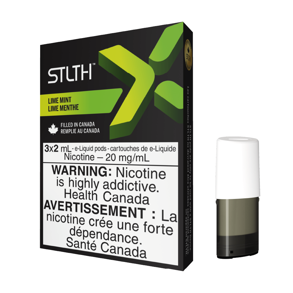 STLTH-X-Disposable-Vape-Eliquid-Pod-Lime-Mint