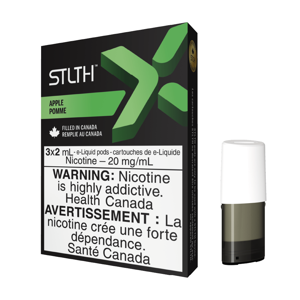 STLTH-X-Disposable-Vape-Pod-Free-shipping-Apple