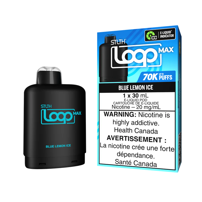 STLTH LOOP Max Pod 30mL - Blue Lemon Ice
