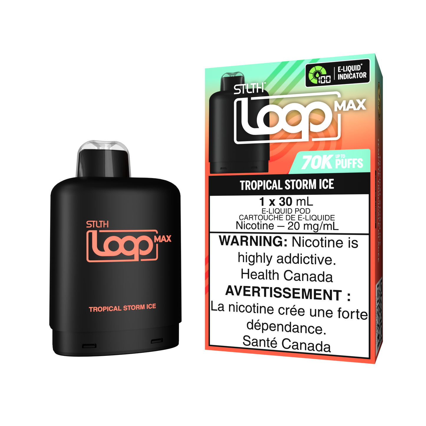 STLTH LOOP Max Pod 30mL - Tropical Storm Ice