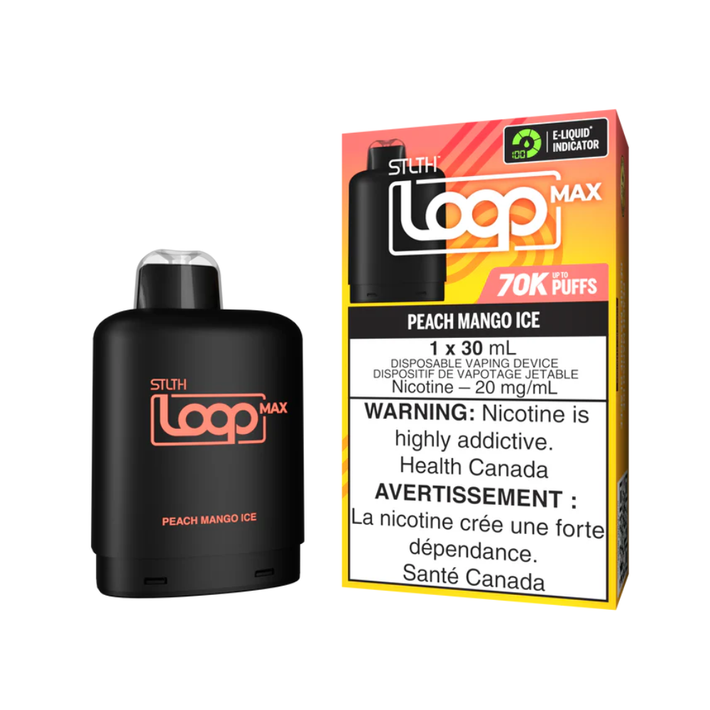 STLTH LOOP Max Pod 30mL - Peach Mango Ice