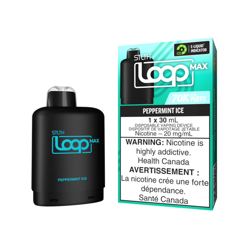 STLTH LOOP Max Pod 30mL - Peppermint Ice
