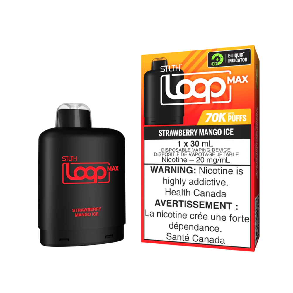 STLTH LOOP Max Pod 30mL - Strawberry Mango Ice