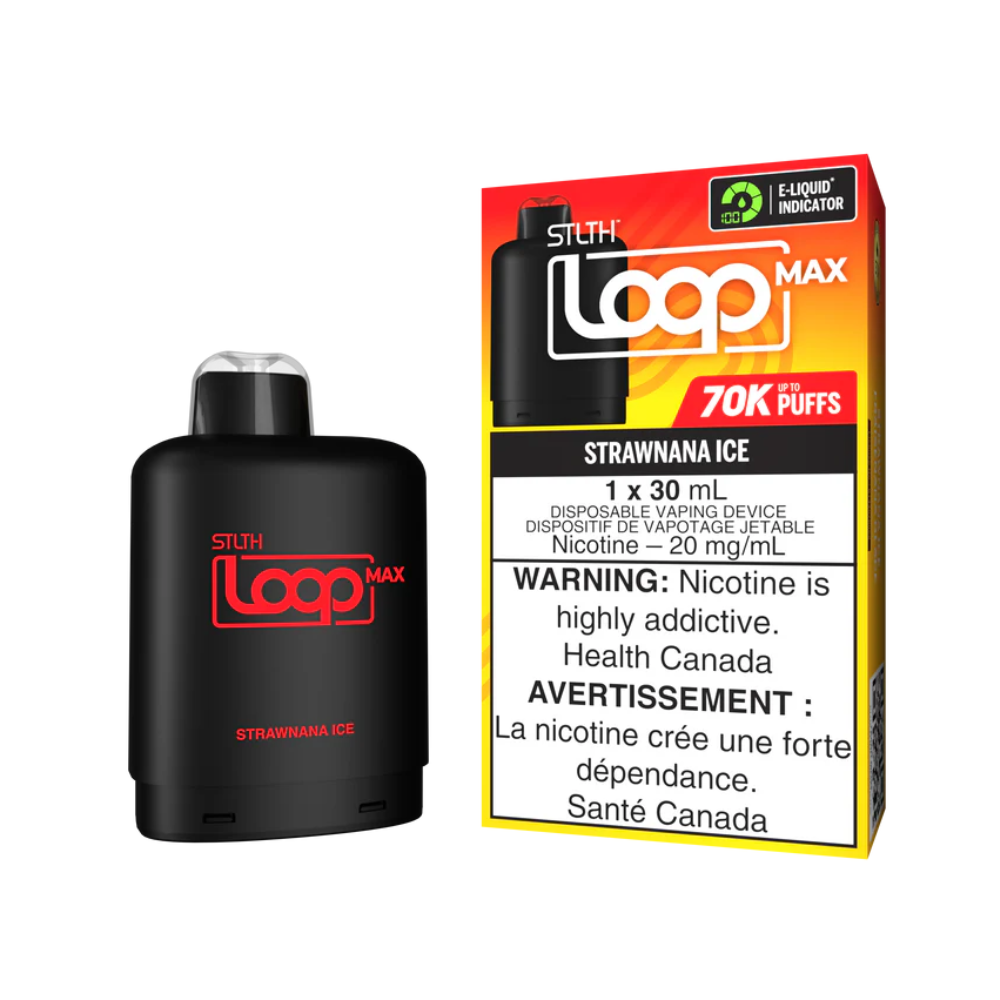 STLTH LOOP Max Pod 30mL - Strawnana Ice