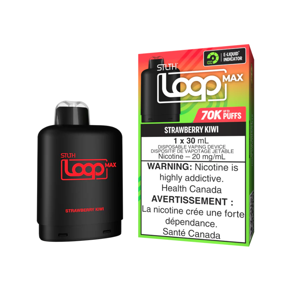 STLTH LOOP Max Pod 30mL - Strawberry Kiwi