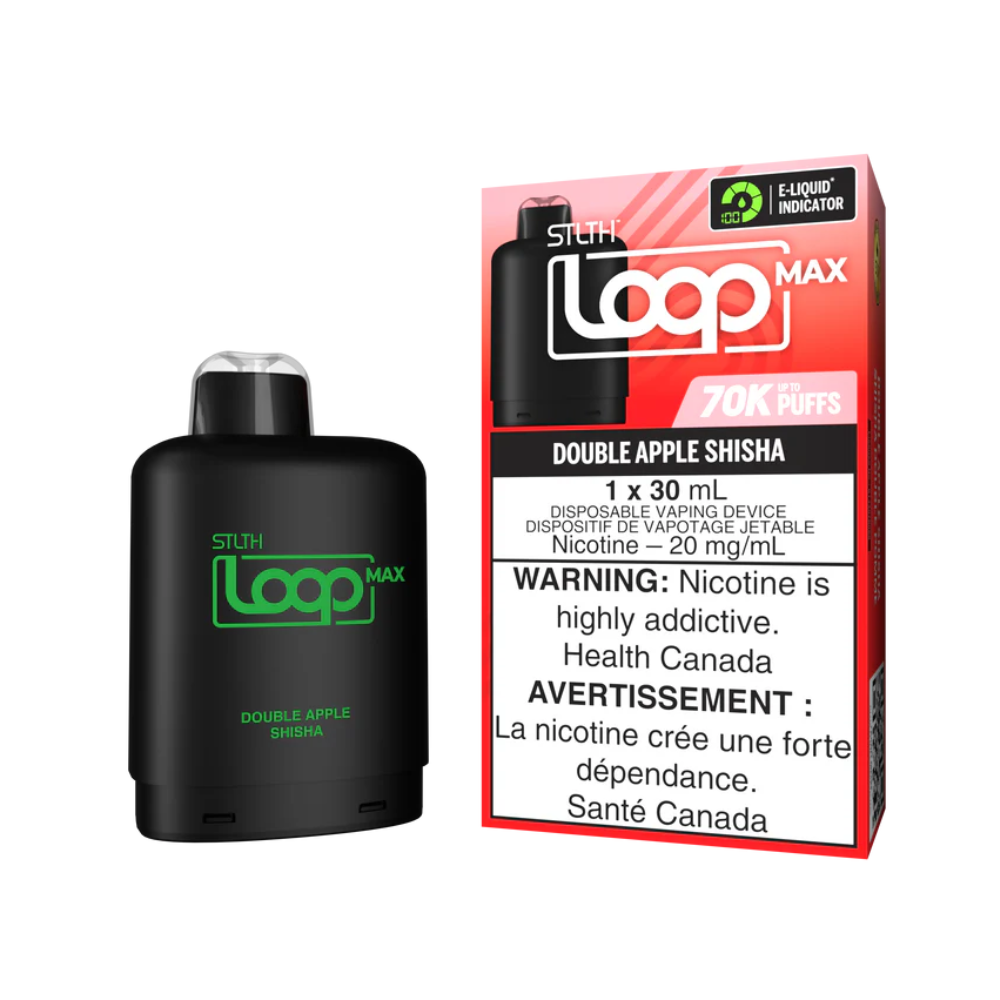STLTH LOOP Max Pod 30mL - Double Apple Shisha