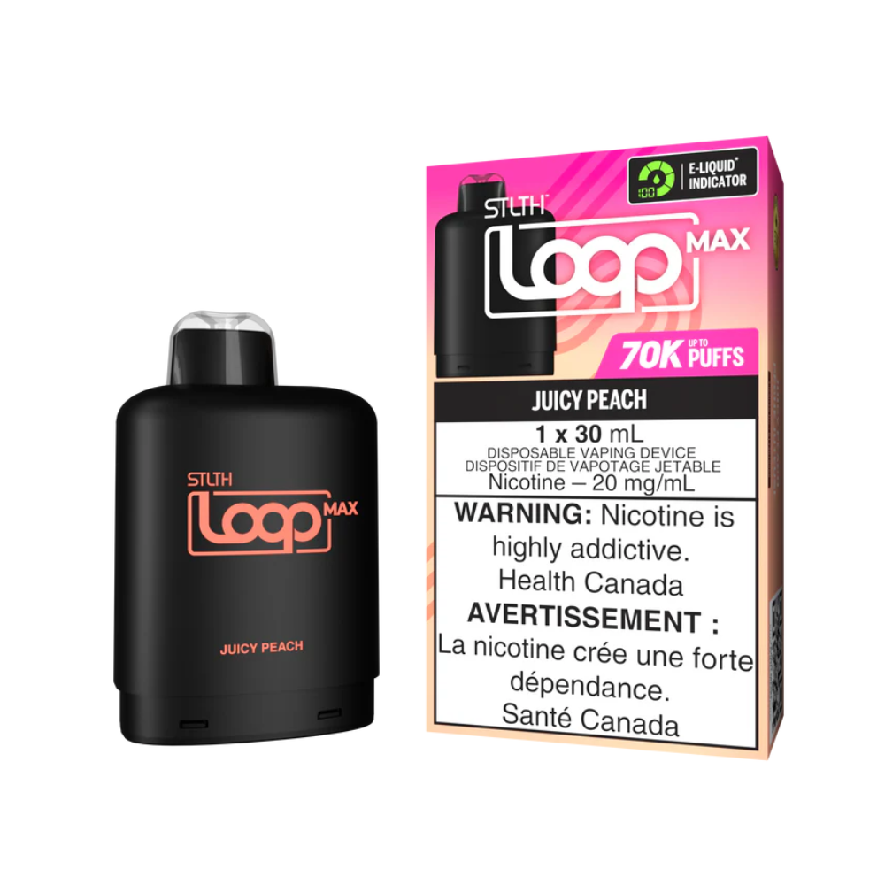 STLTH LOOP Max Pod 30mL - Juicy Peach