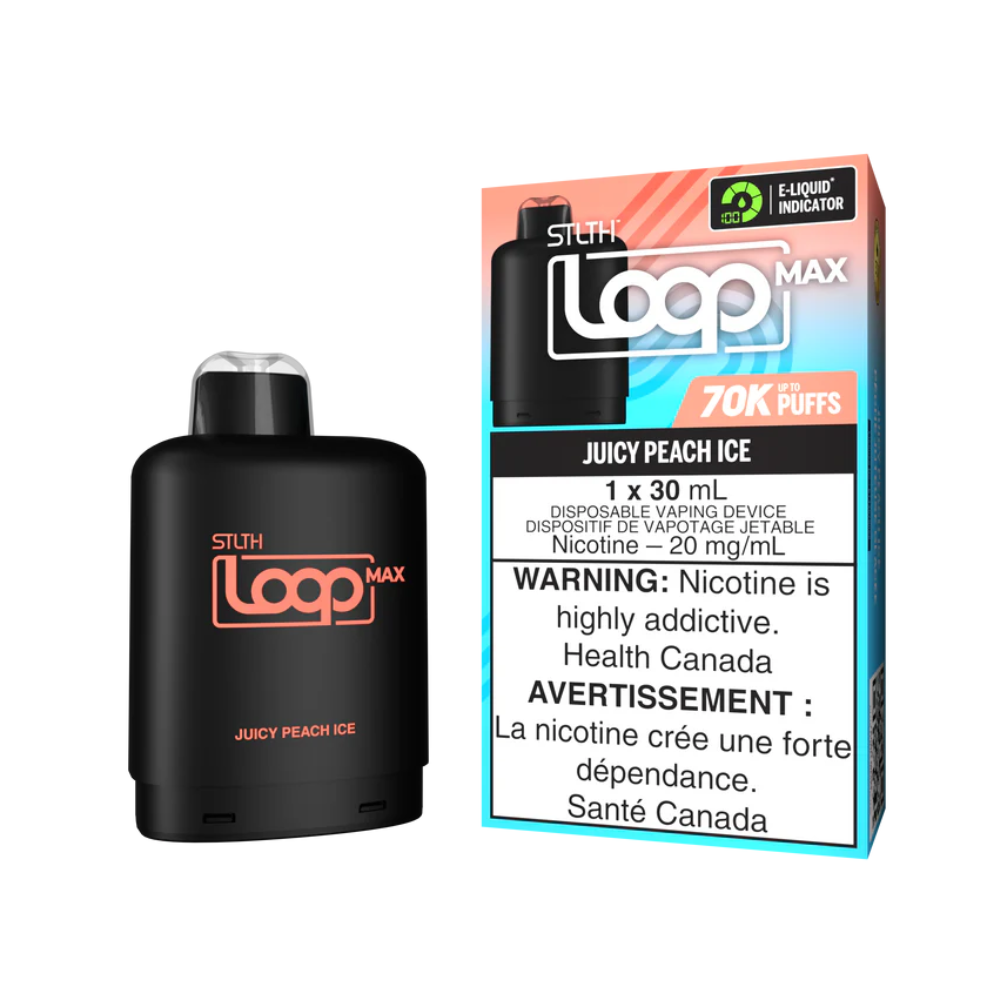 STLTH LOOP Max Pod 30mL - Juicy Peach Ice