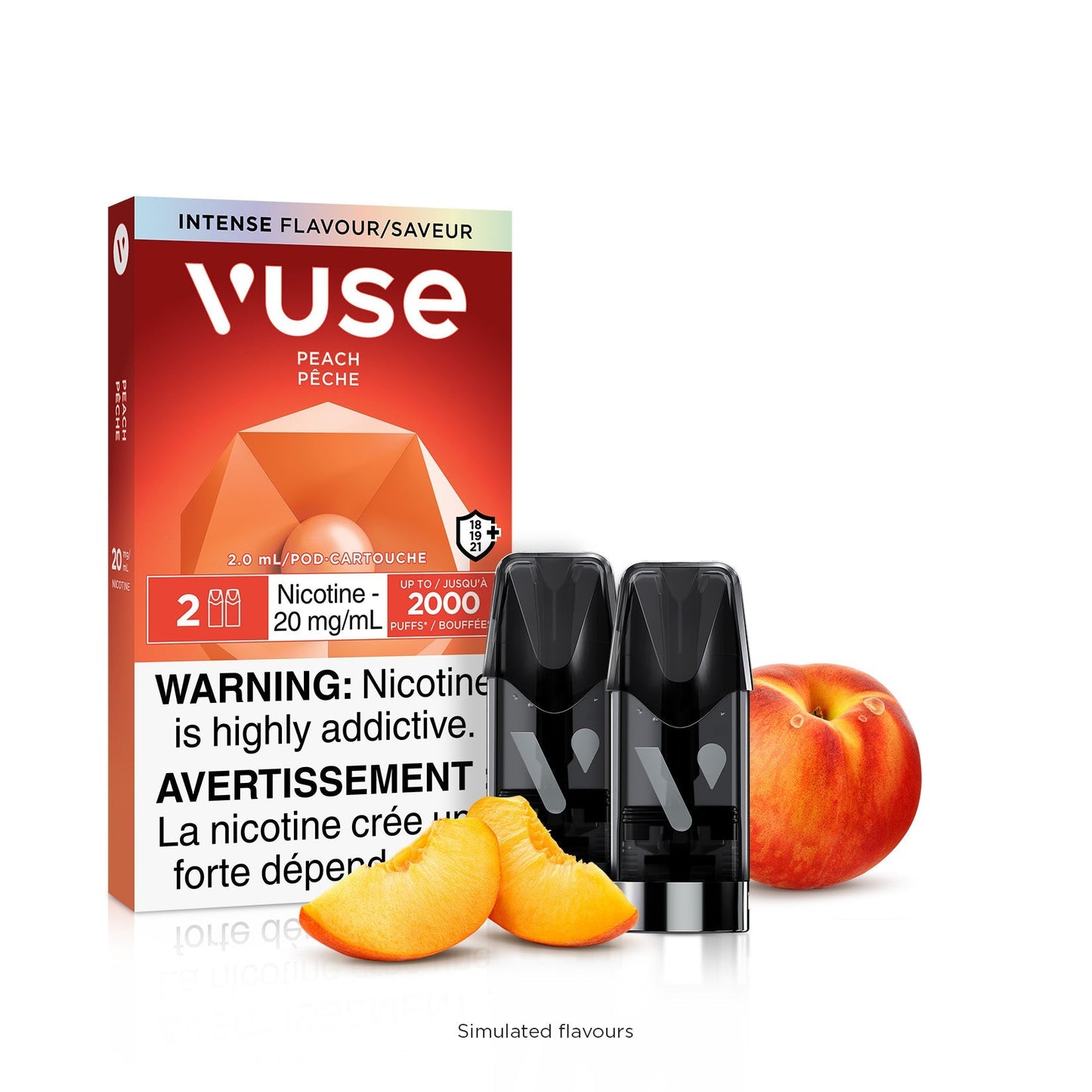 VUSE Pods - Peach