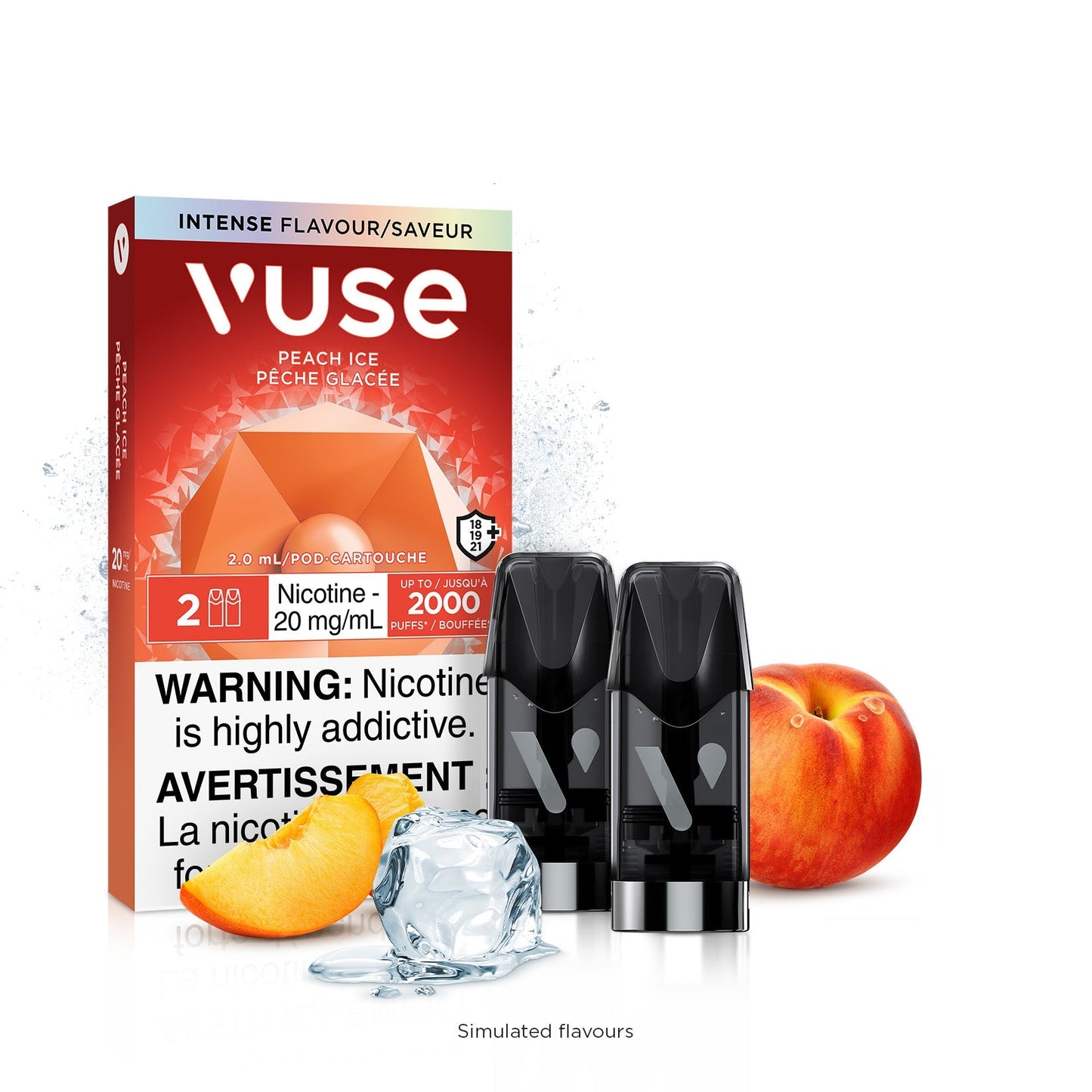VUSE Pods - Peach Ice