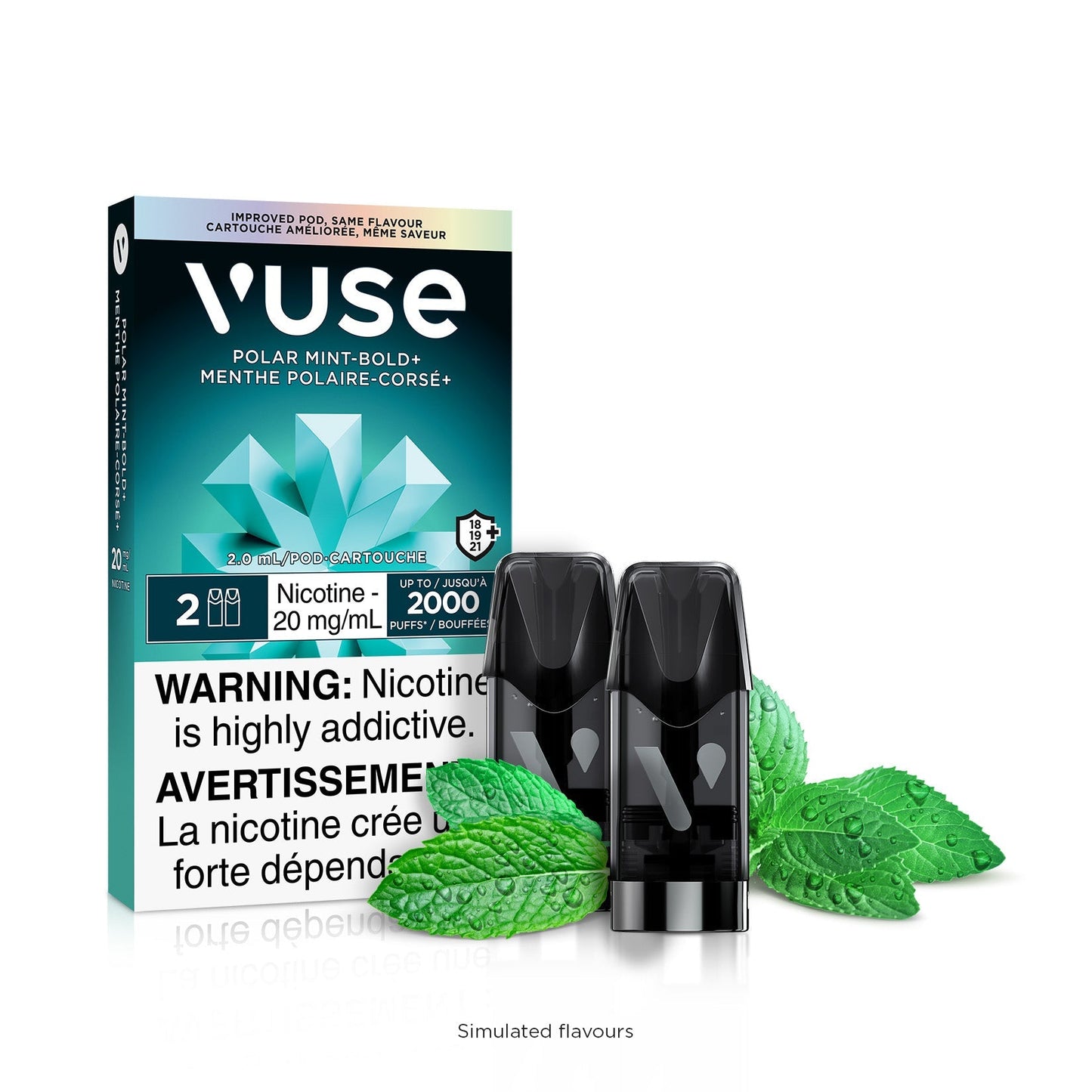 VUSE Pods - Polar Mint Bold+