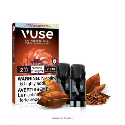 VUSE Pods - Rich Tobacco Bold+