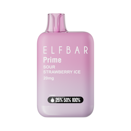 ELFBAR Prime 20mg - Sour Strawberry Ice
