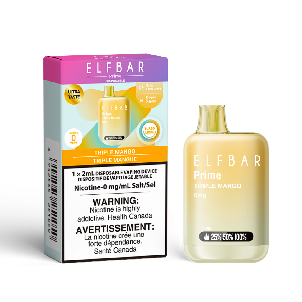 ELFBAR Prime Zero Nic - Triple Mango