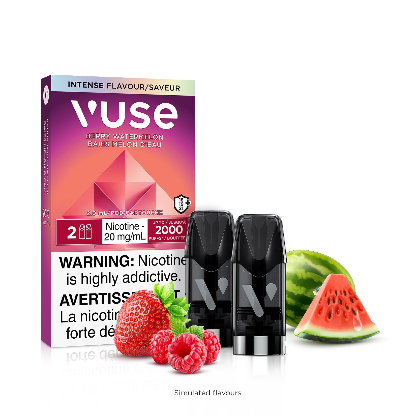 VUSE-Berry-watermelon-Disposable-Vape-Nicotine-Pod-