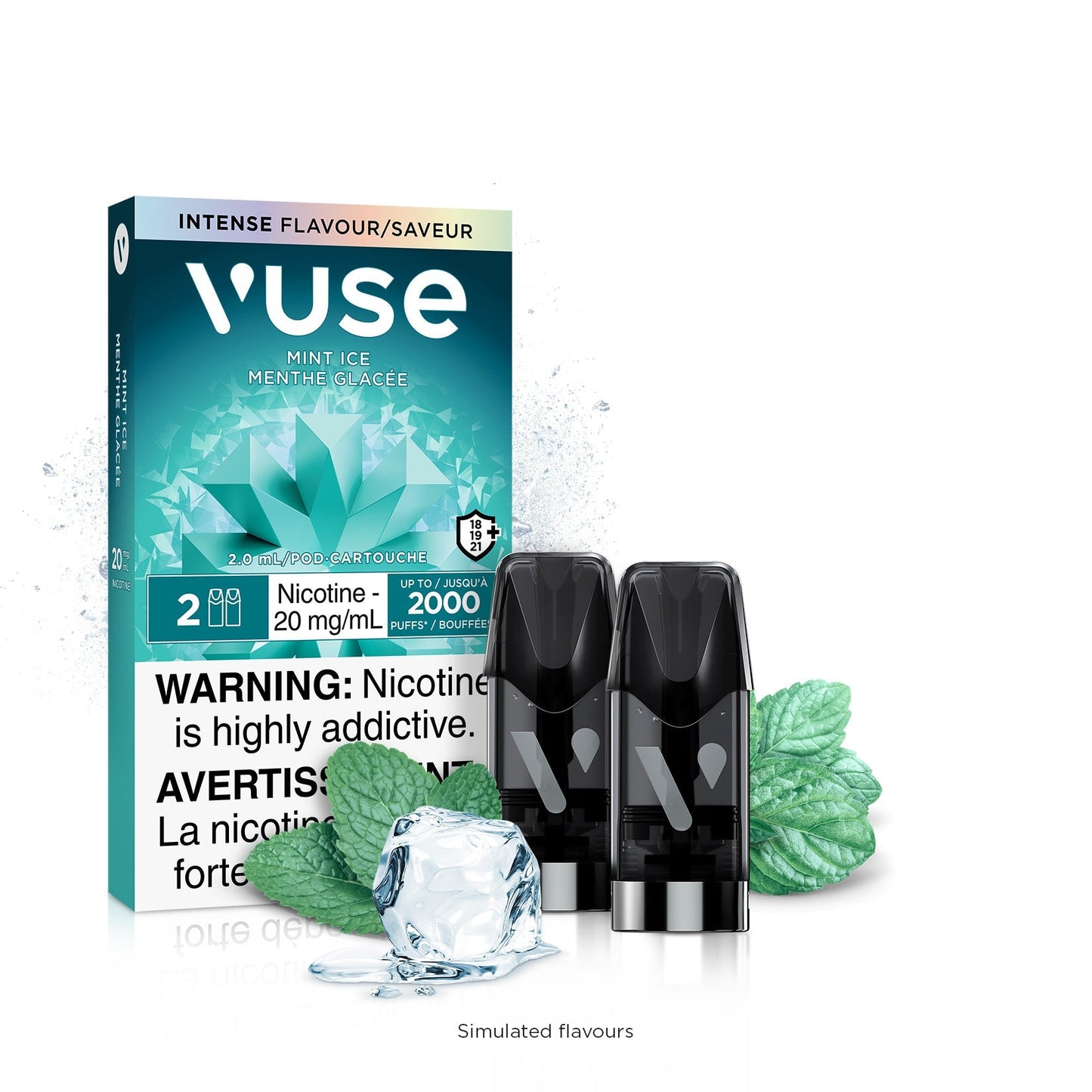 VUSE-Disposable-Vape-Eliquid-Pod-Mint-Ice-