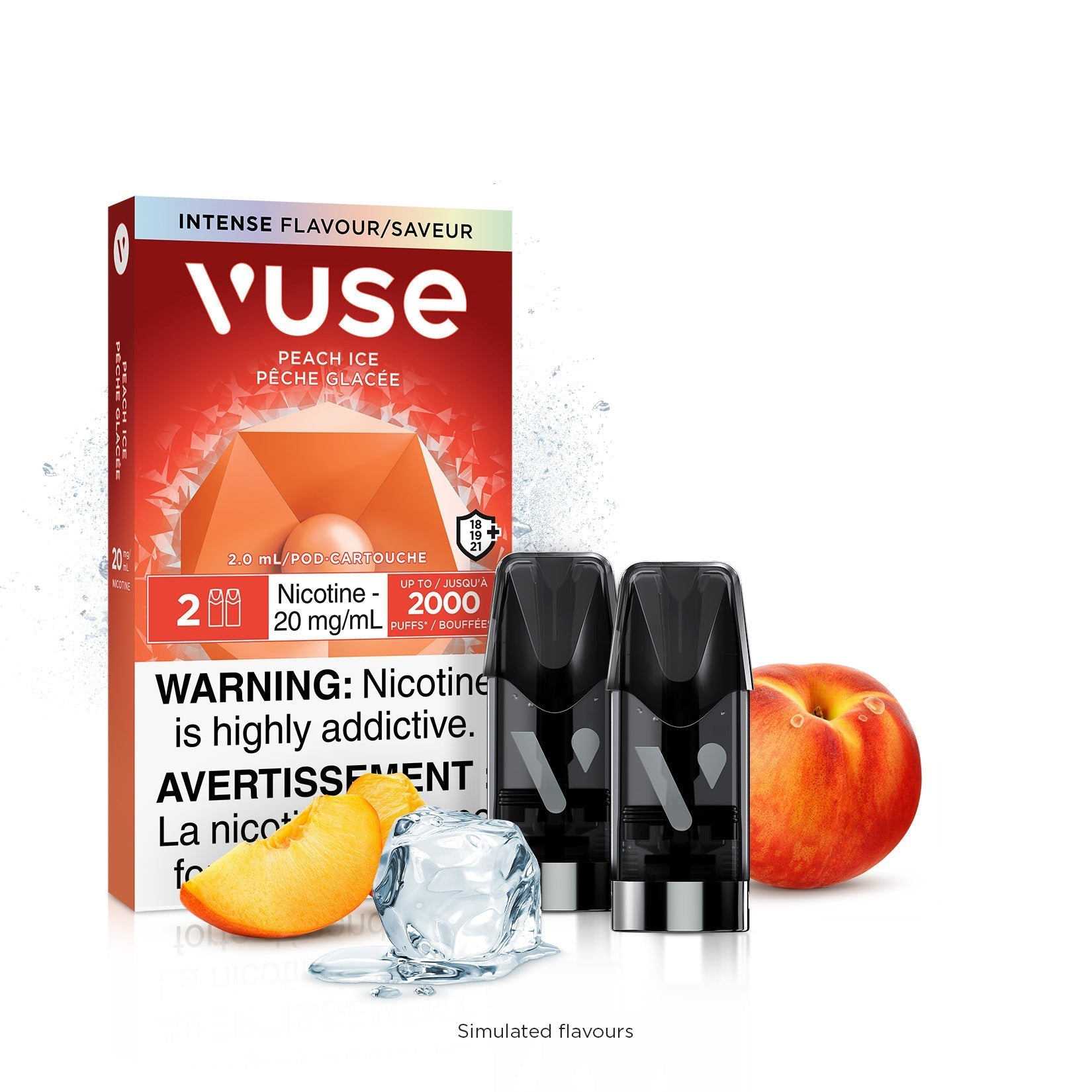 VUSE-Disposable-Vape-Eliquid-Pod-Peach-Ice-