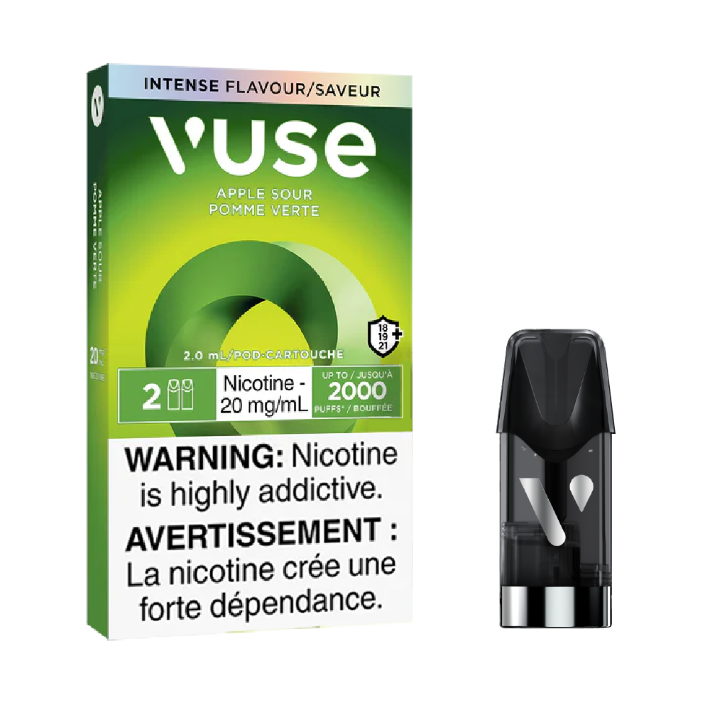 VUSE-Disposable-Vape-Pod-Free-shipping-Apple-Sour-