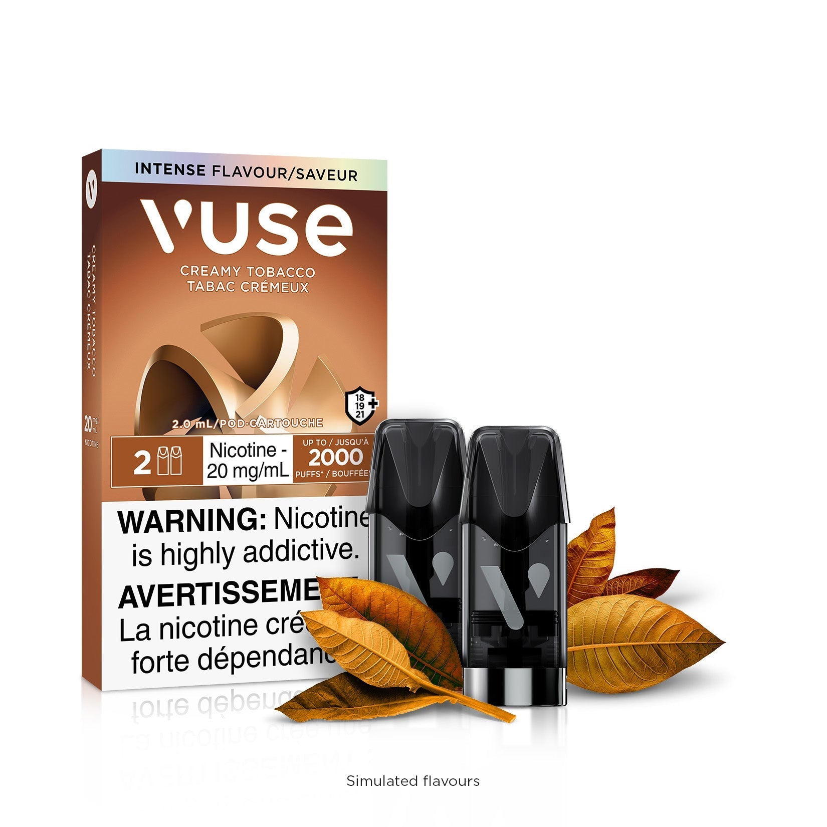VUSE-Disposable-Vape-Pod-Free-shipping-Creamy-Tobacco-
