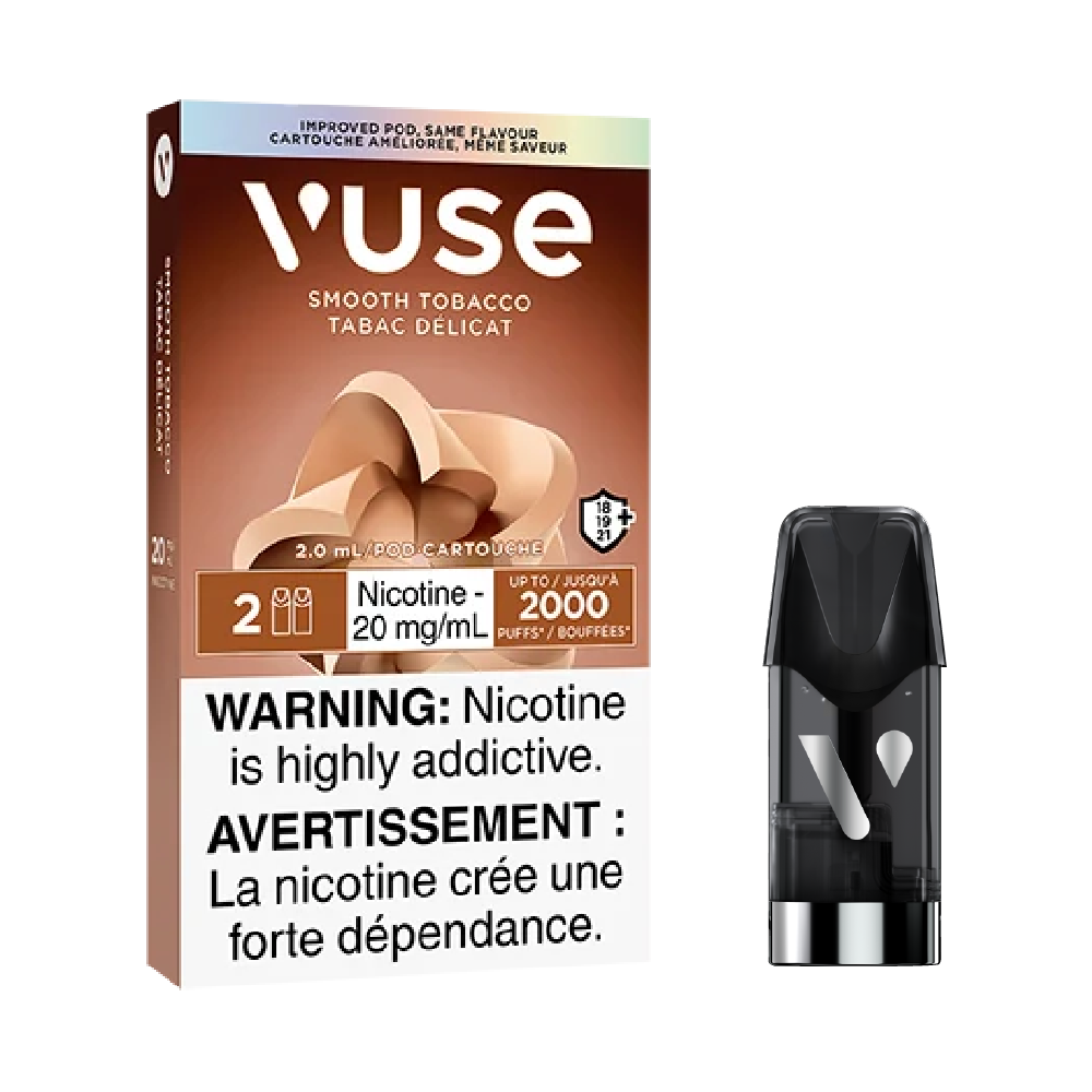 VUSE-Disposable-Vape-Pod-Free-shipping-Smooth-Tobacco-
