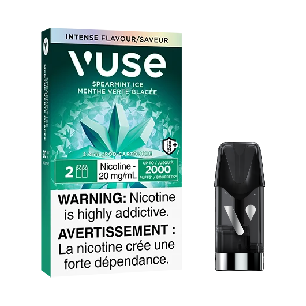 VUSE-Disposable-Vape-Pod-Free-shipping-Spearmint-Ice-