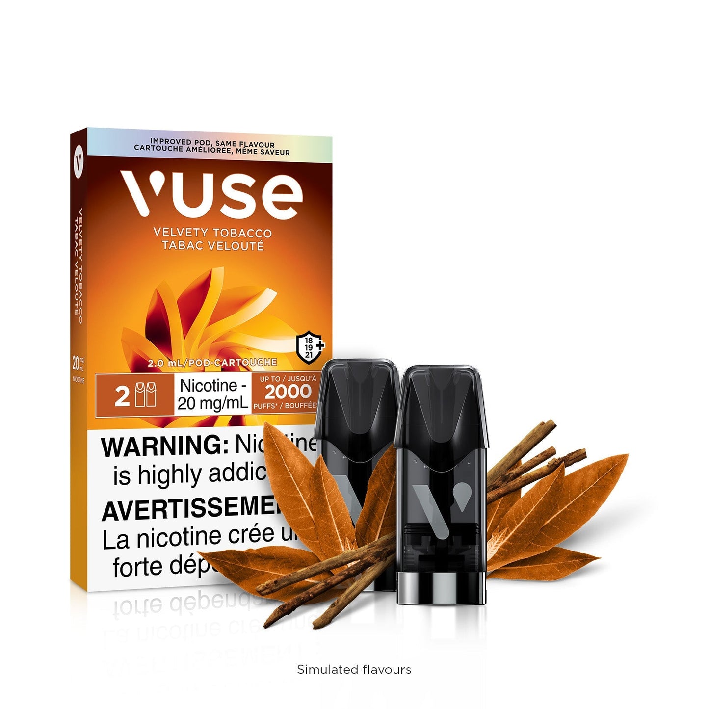VUSE-Disposable-Vape-Pod-Free-shipping-Velvety-Tobacco-