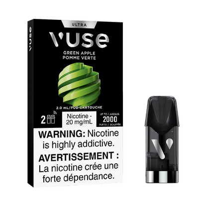 VUSE-Ultra-Disposable-Vape-Eliquid-Pod-Green-Apple-