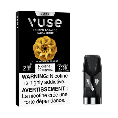 VUSE-Ultra-Disposable-Vape-Pod-Free-shipping-Golden-Tobacco-