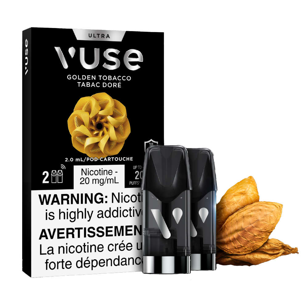 VUSE-Ultra-Disposable-Vape-Pod-Free-shipping-Golden-Tobacco-